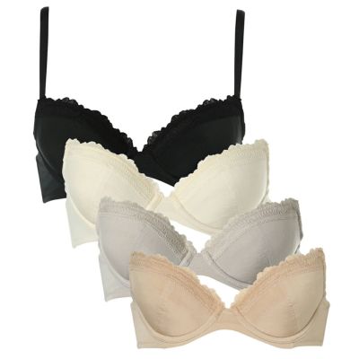 22ベンベルグベア天[3/4カップワイヤーブラジャー]