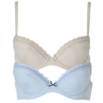 23 80強撚フライス[3/4カップワイヤーブラジャー]