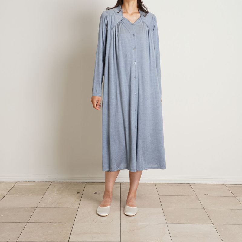 キッドブルー シルク ナイトウェア 新品 23トップシルク天竺[長袖パジャマ] | KID BLUE OFFICIAL ONLINE