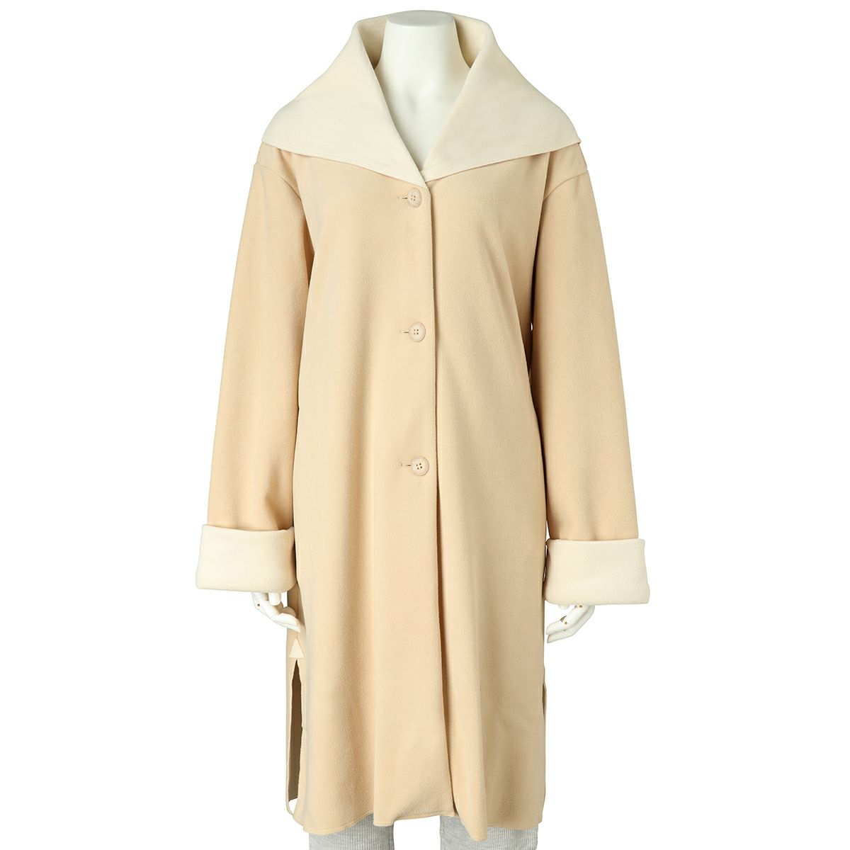 23バイカラーフリース[長袖ガウン] | KID BLUE OFFICIAL ONLINE STORE