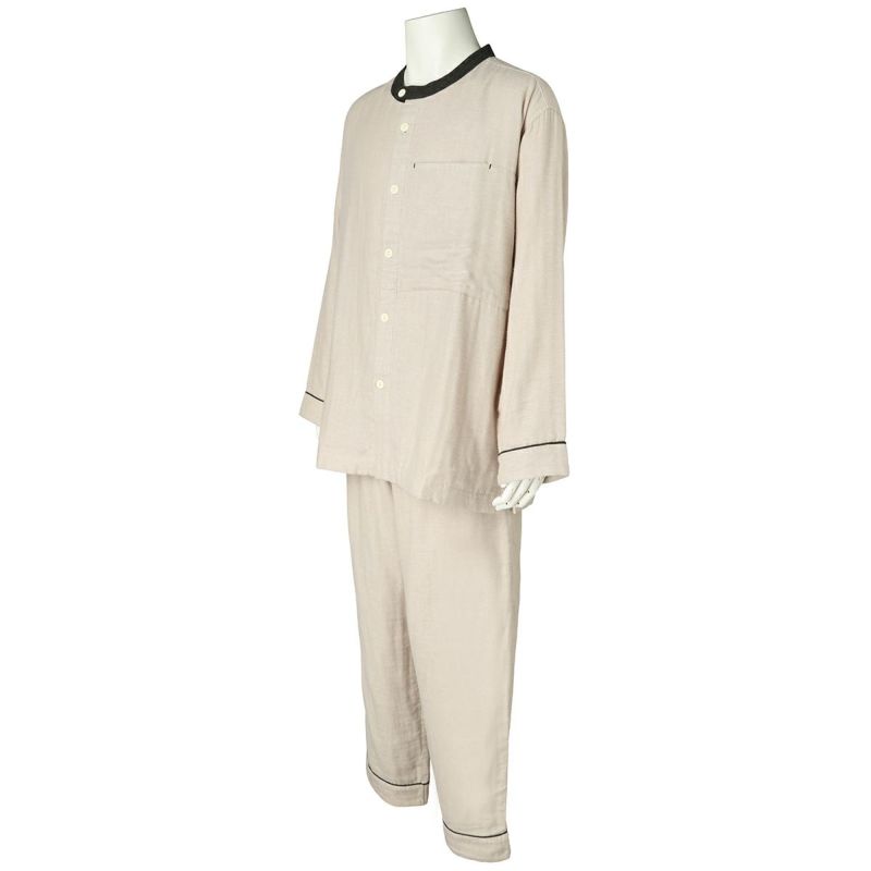 うさこ 新品 KID BLUE 起毛トリプルガーゼ 長袖パジャマ 秋冬の定番ナイトウェア トリプルガーゼシリーズ | KID BLUE