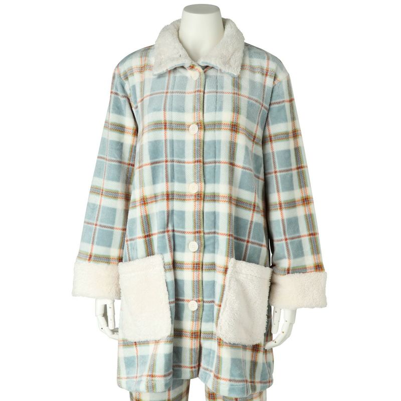 23シャギータータンチェック[長袖ガウン] | KID BLUE OFFICIAL ONLINE