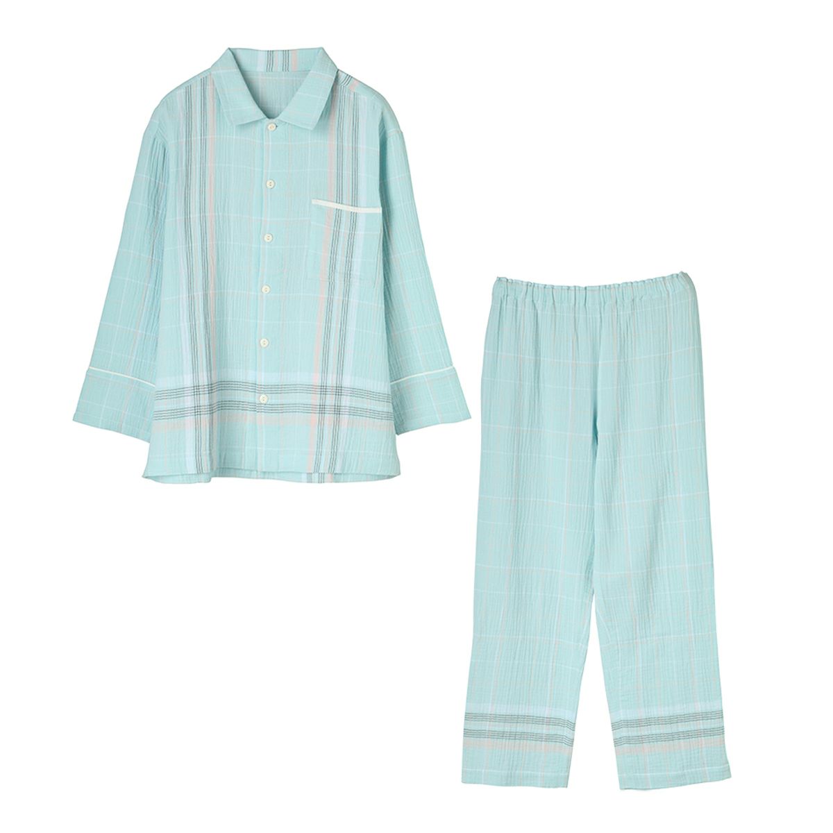 23ネル無地[長袖パジャマ] | KID BLUE OFFICIAL ONLINE STORE