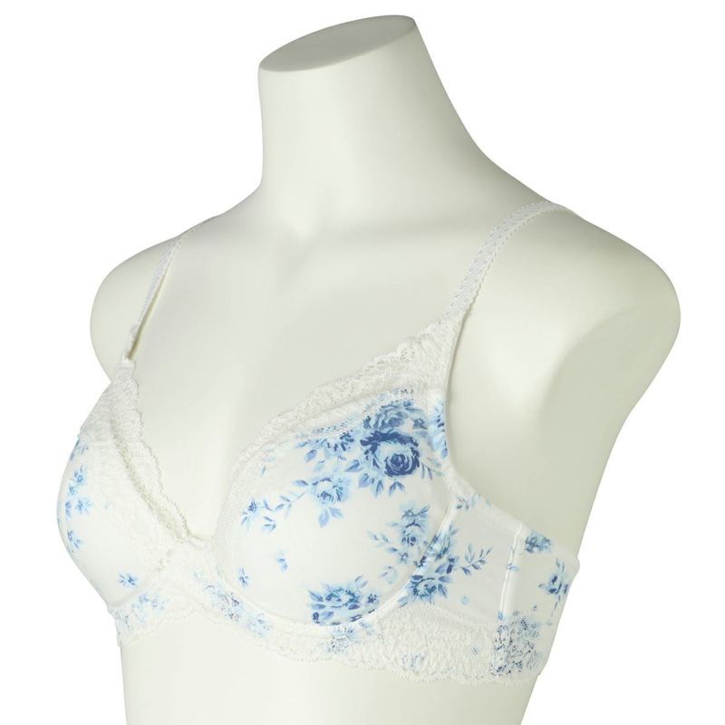 KIDBLUE ブラジャーショーツセット KID BLUE ブラジャー キッドブルー -25デニムフラワーPT