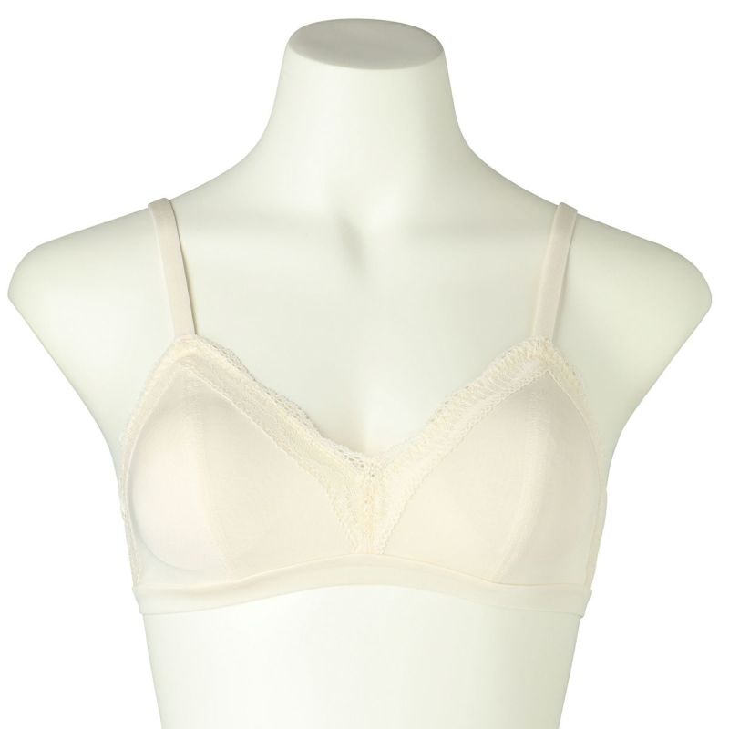 24ベンベルグベア天[フックアイソフトブラジャー(ノンワイヤー 24ベンベルグベア天[フックアイソフトブラジャー(ノンワイヤー