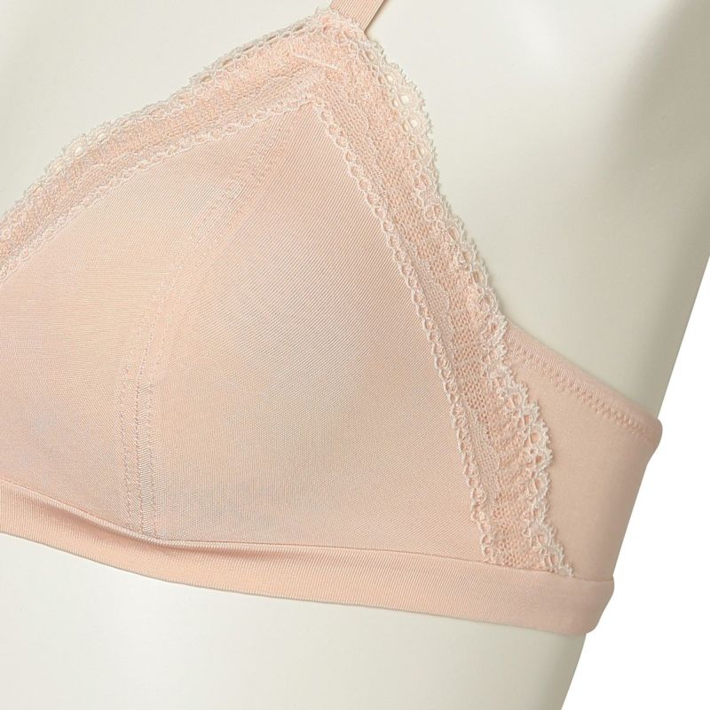 24ベンベルグベア天[フックアイソフトブラジャー(ノンワイヤー)] | KID