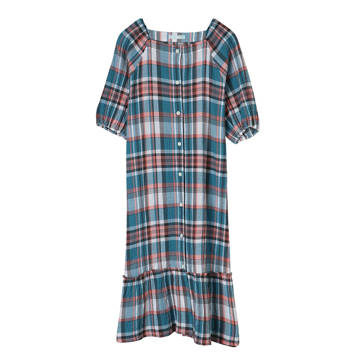 23ギンガムチェック[5分袖ナイティ] | KID BLUE OFFICIAL ONLINE STORE