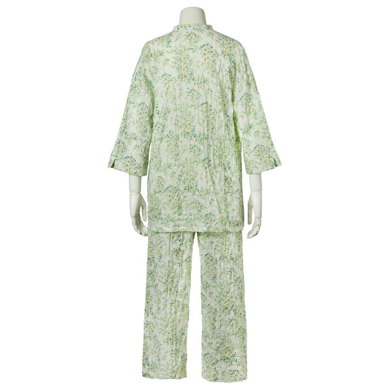 入荷now 安全 シャーリングサマーガーデン[7分袖パジャマ] | BLUE KID ルームウェア・パジャマ