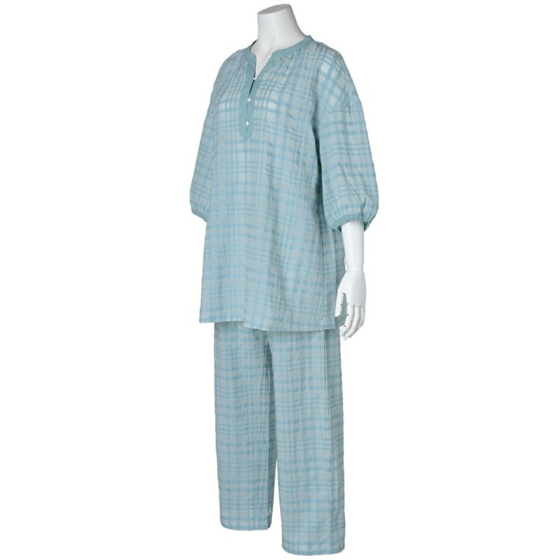 SPAO zeroni LINE FRIENDS 半袖 パジャマ (LIGHT BLUE) Qoo10] スパオ 【ZB1 × SPAO 正規品】ゼロベー
