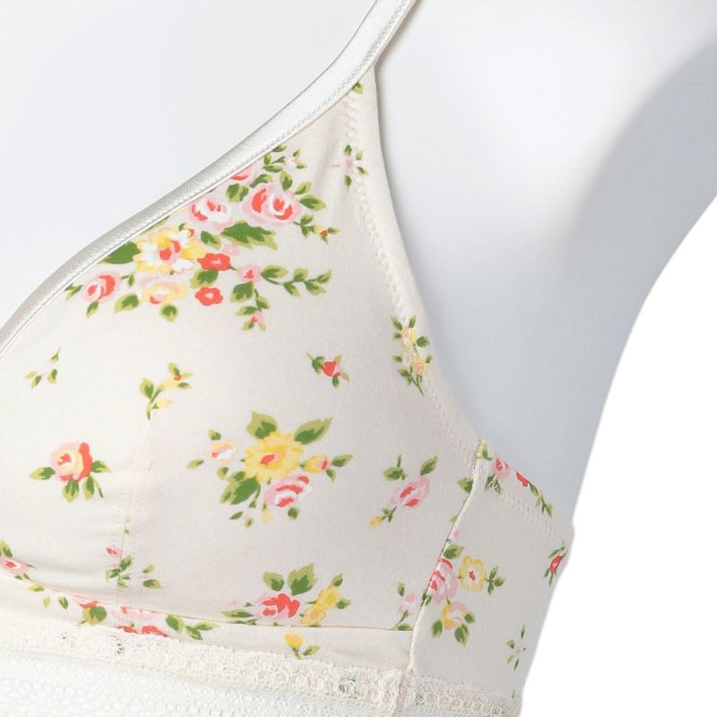 KIDBLUE ブラジャーショーツセット タグ付新品 KID BLUE ブラジャー キッドブルー -24ローズブーケ -ソフト