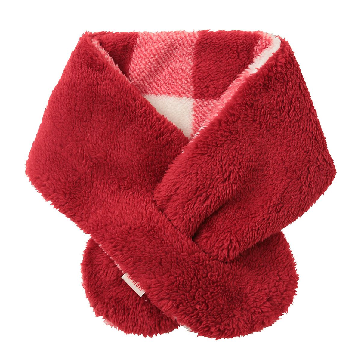 23シャギータータンチェック[クッションカバー付きブランケット] | KID