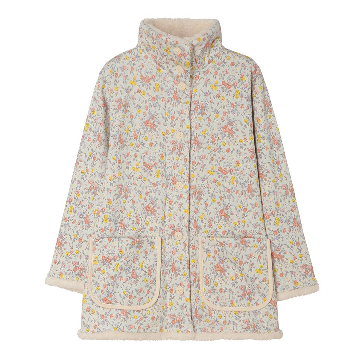 裏シャギーガーニッシュフラワー[長袖トップス] | KID BLUE OFFICIAL