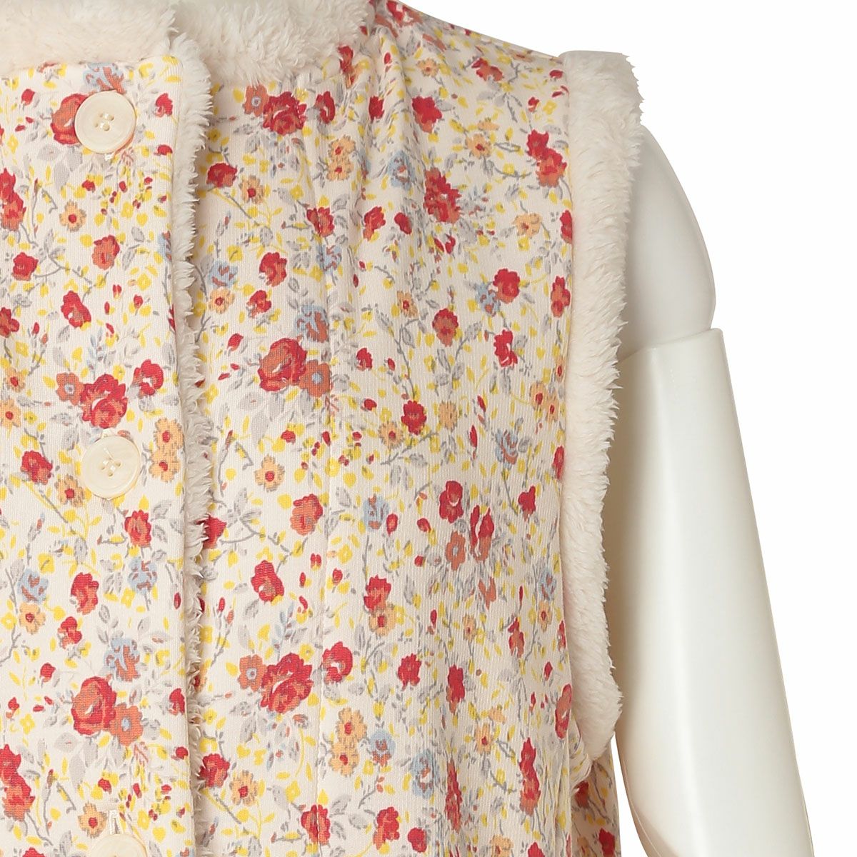 裏シャギーガーニッシュフラワー[ベスト] | KID BLUE OFFICIAL ONLINE