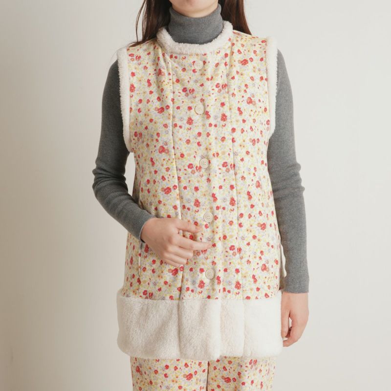 裏シャギーガーニッシュフラワー[ベスト] | KID BLUE OFFICIAL ONLINE