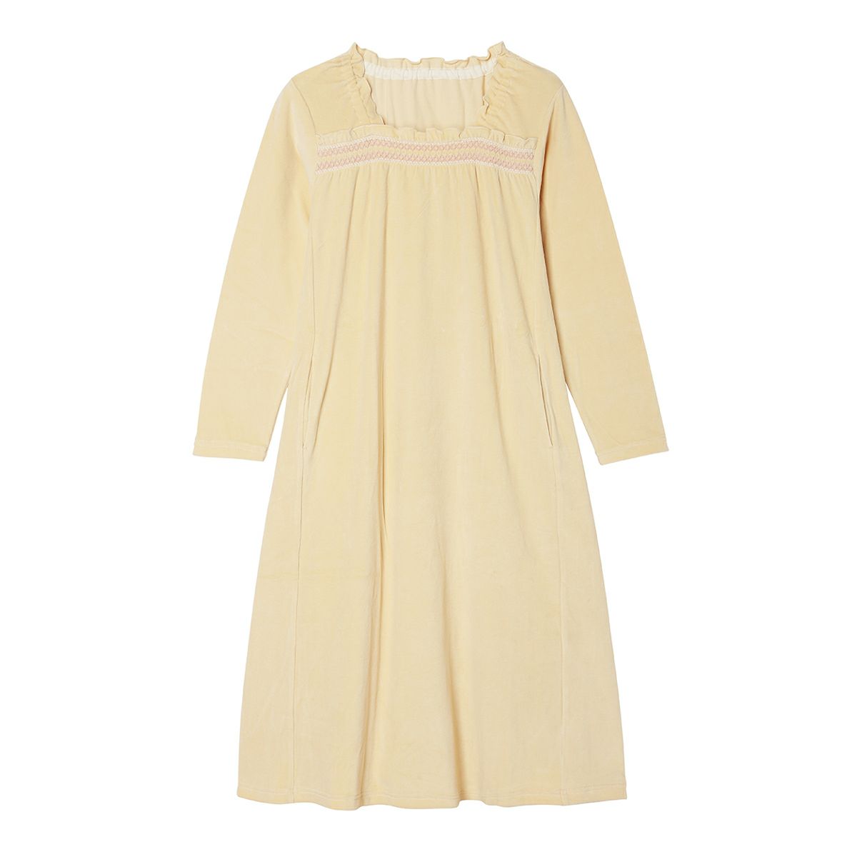 24フリースエンブ[長袖ワンピース] | KID BLUE OFFICIAL ONLINE STORE