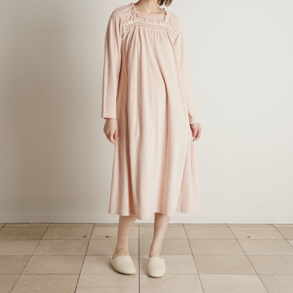 24コットンベロア[長袖ワンピース] | KID BLUE OFFICIAL ONLINE STORE