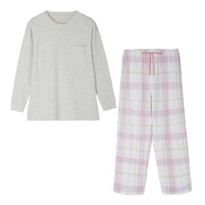24Wガーゼギンガム[長袖パジャマ] | KID BLUE OFFICIAL ONLINE STORE