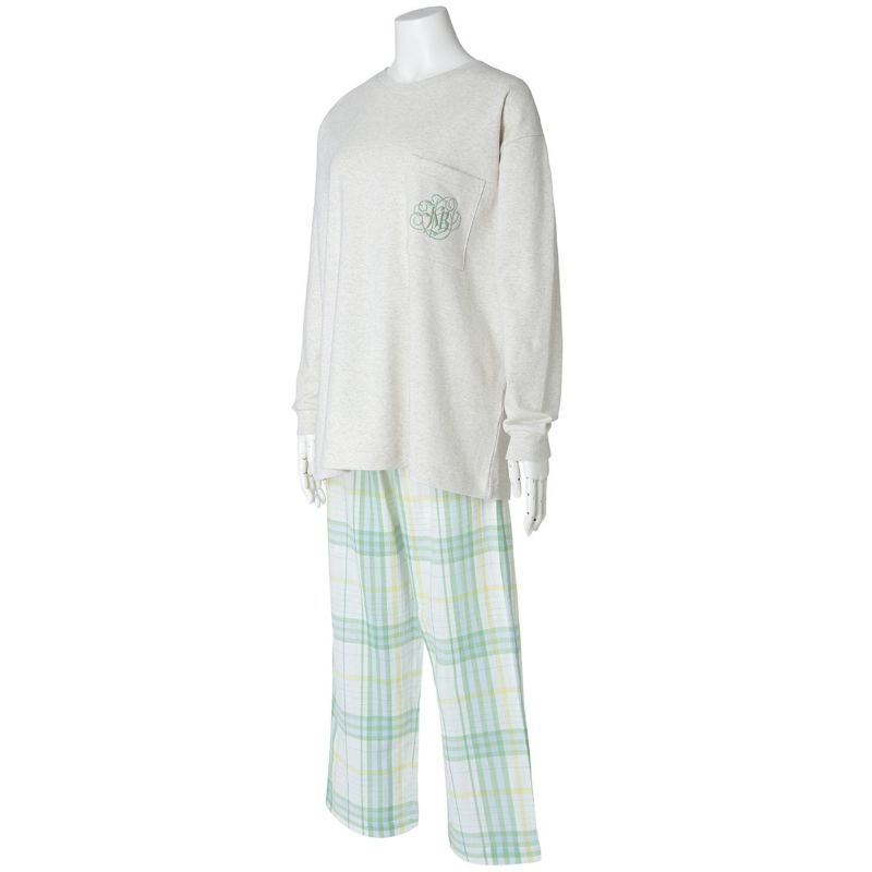 Wガーゼラインチェック[長袖パジャマ] | KID BLUE OFFICIAL ONLINE STORE