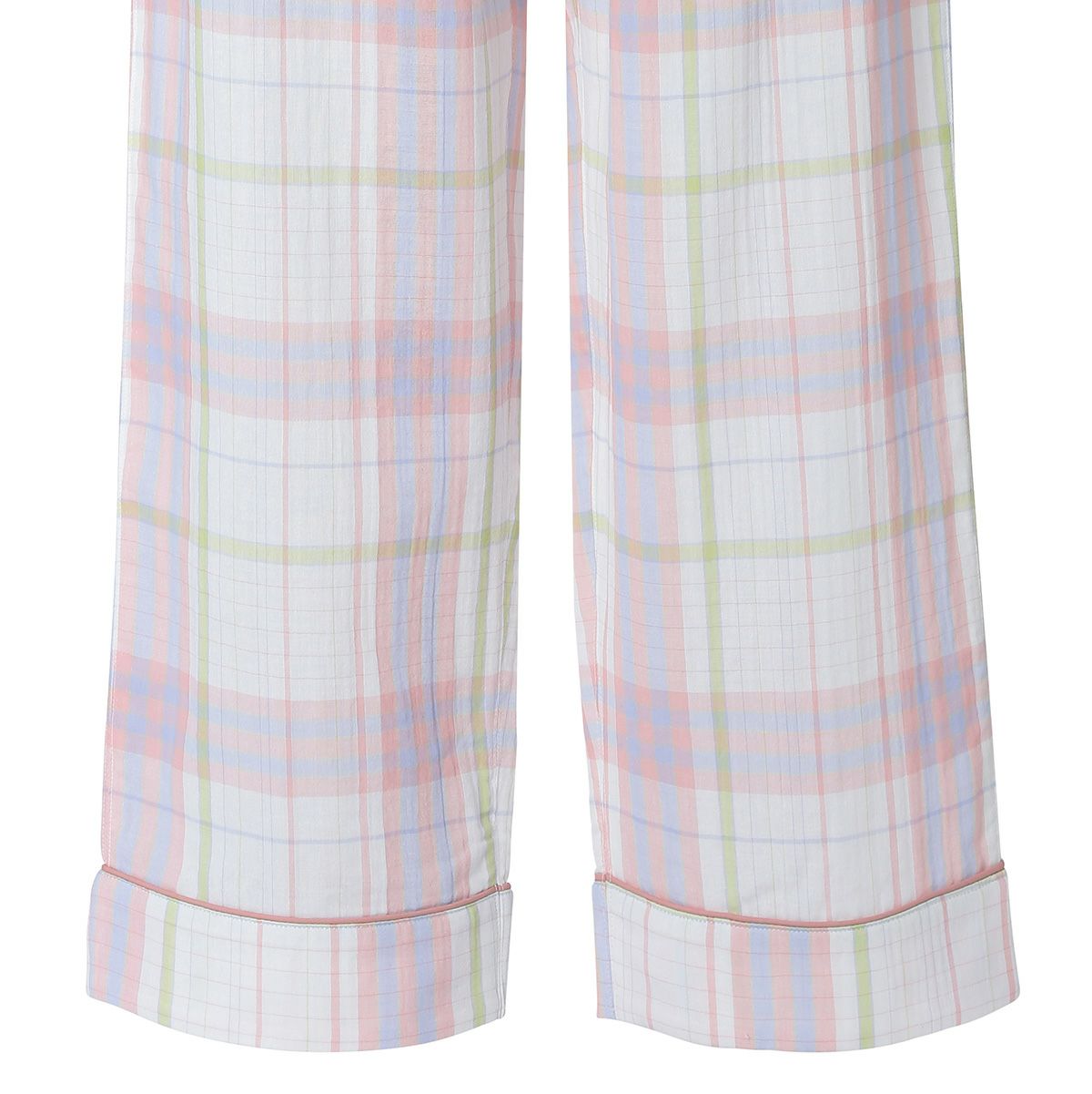 Wガーゼラインチェック[長袖パジャマ] | KID BLUE OFFICIAL ONLINE STORE