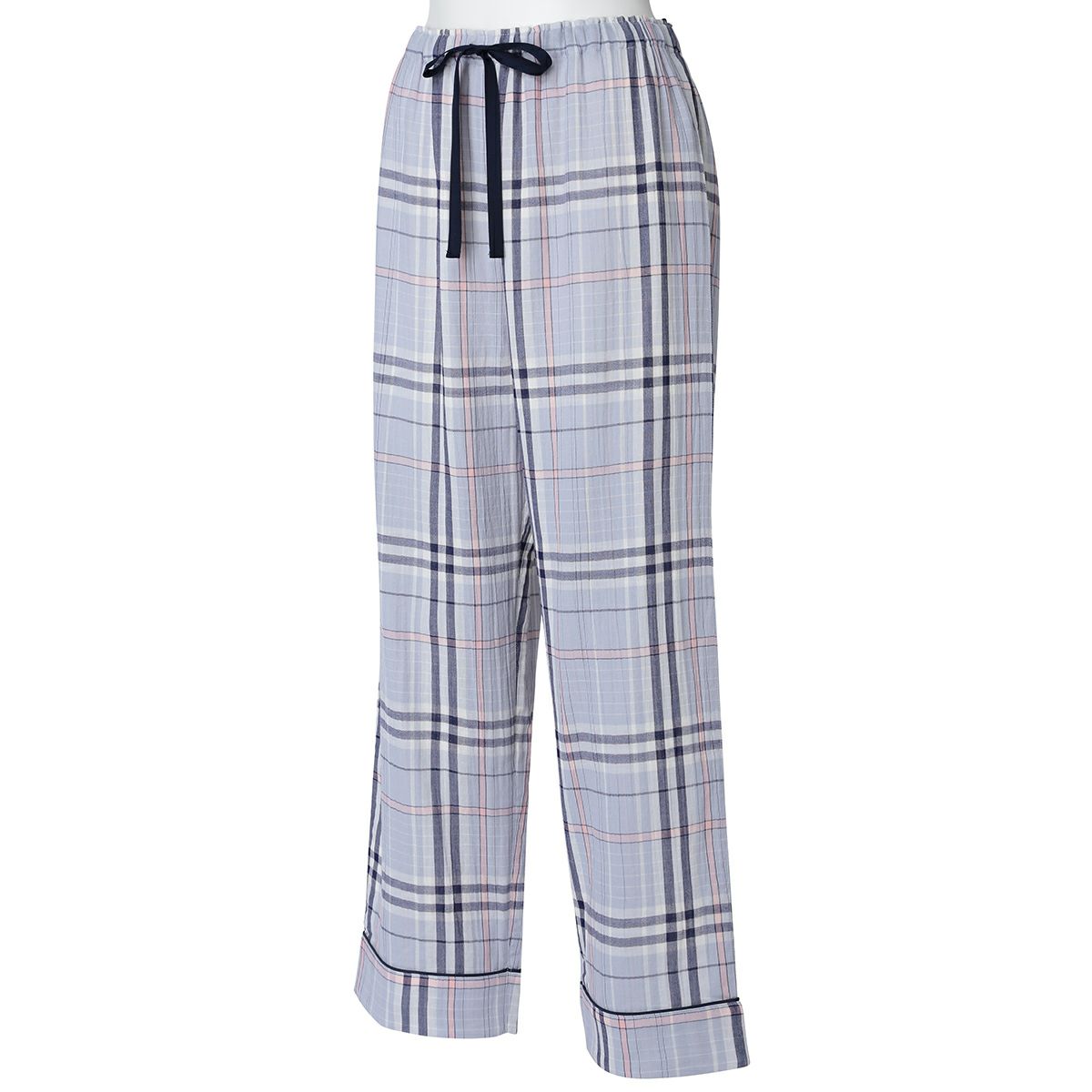 Wガーゼラインチェック[長袖パジャマ] | KID BLUE OFFICIAL ONLINE STORE