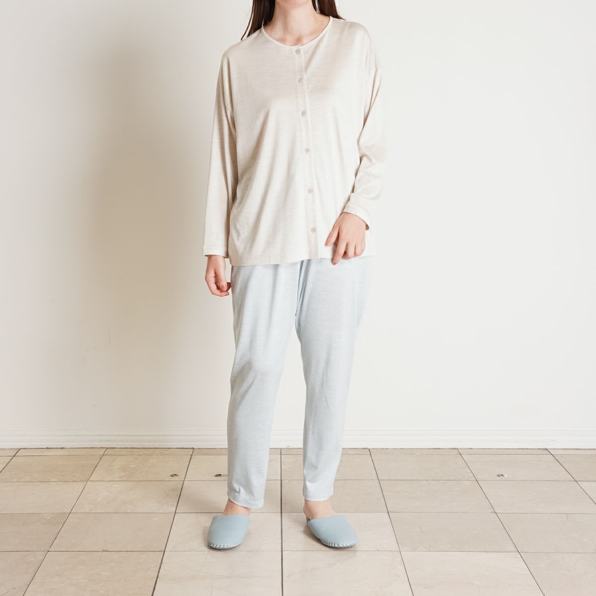 25トップシルク天竺[くるぶし丈ボトムス] | KID BLUE OFFICIAL ONLINE