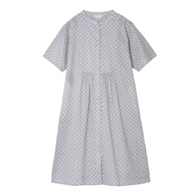 25LIBERTYプリント[5分袖ワンピース]