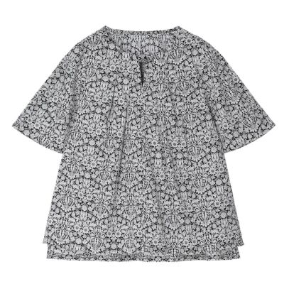 25LIBERTYプリント[5分袖トップス]