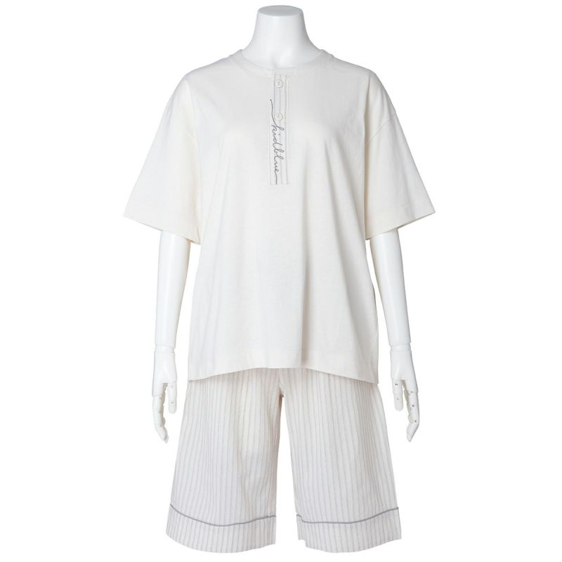 25ピンストライプ[5分袖パジャマ] | KID BLUE OFFICIAL ONLINE STORE