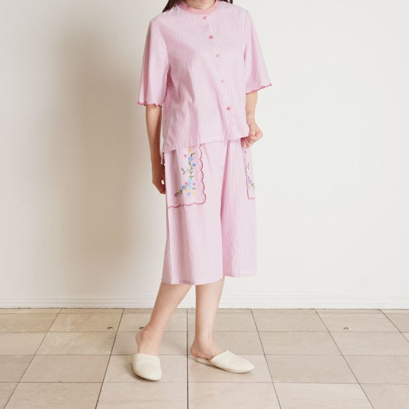 キッドブルーオーガニックコットン裏毛 ラベンダー パジャマ M KID BLUE OFFICIAL ONLINE STORE