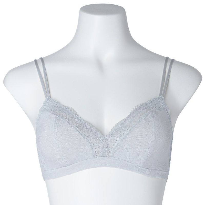 【新品未使用】BBランジェリー育乳ブラ/水色C75 シームレスブラ ナイトブラ 育乳 ノンワイヤー 夜用 下着