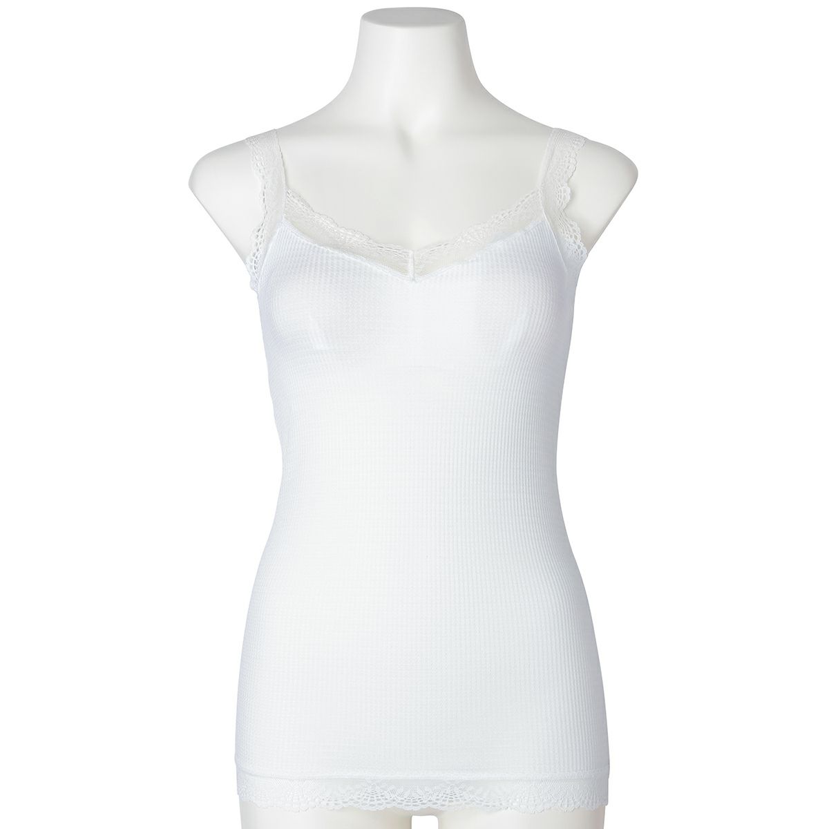 KID BLUEキャミソール4枚セット カップ付き 新品未使用に近い混合 シアーフライスボーダー[カップ付キャミソール] | KID BLUE OFFICIAL