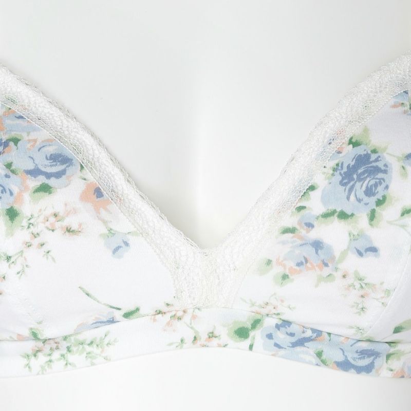 mama.uさま専用ページ ジャスミンローズ[フックアイソフトブラジャー(ノンワイヤー