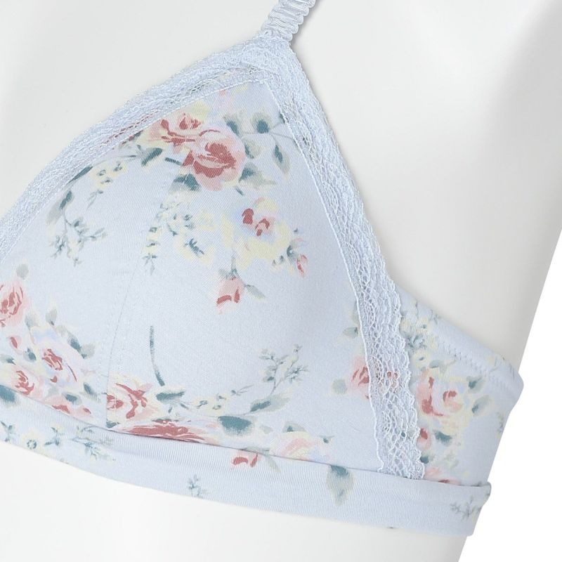 ジャスミンローズ[フックアイソフトブラジャー(ノンワイヤー)] | KID