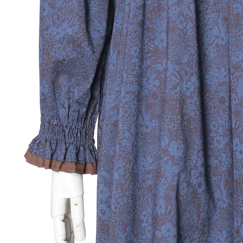 25AW LIBERTYプリント[長袖ワンピース] | KID BLUE OFFICIAL ONLINE STORE