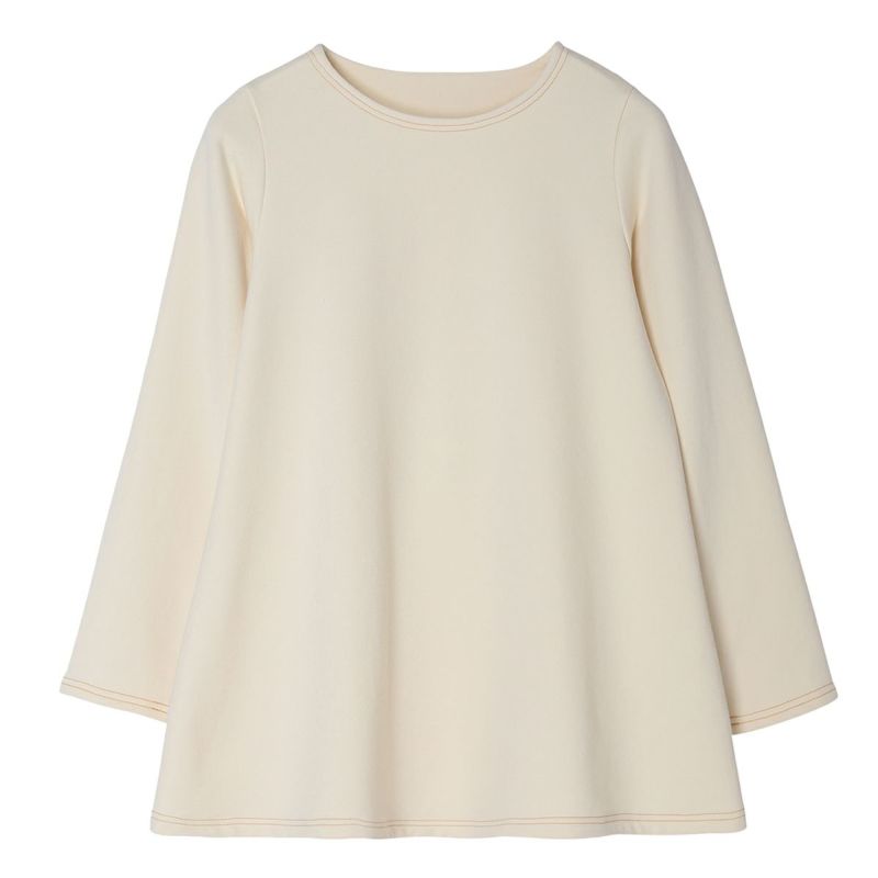 未使用品.KID BLUE ルームウェアトップス (アイボリー) KID BLUE ルームウェア 部屋着 キッドブルー -ストライプ
