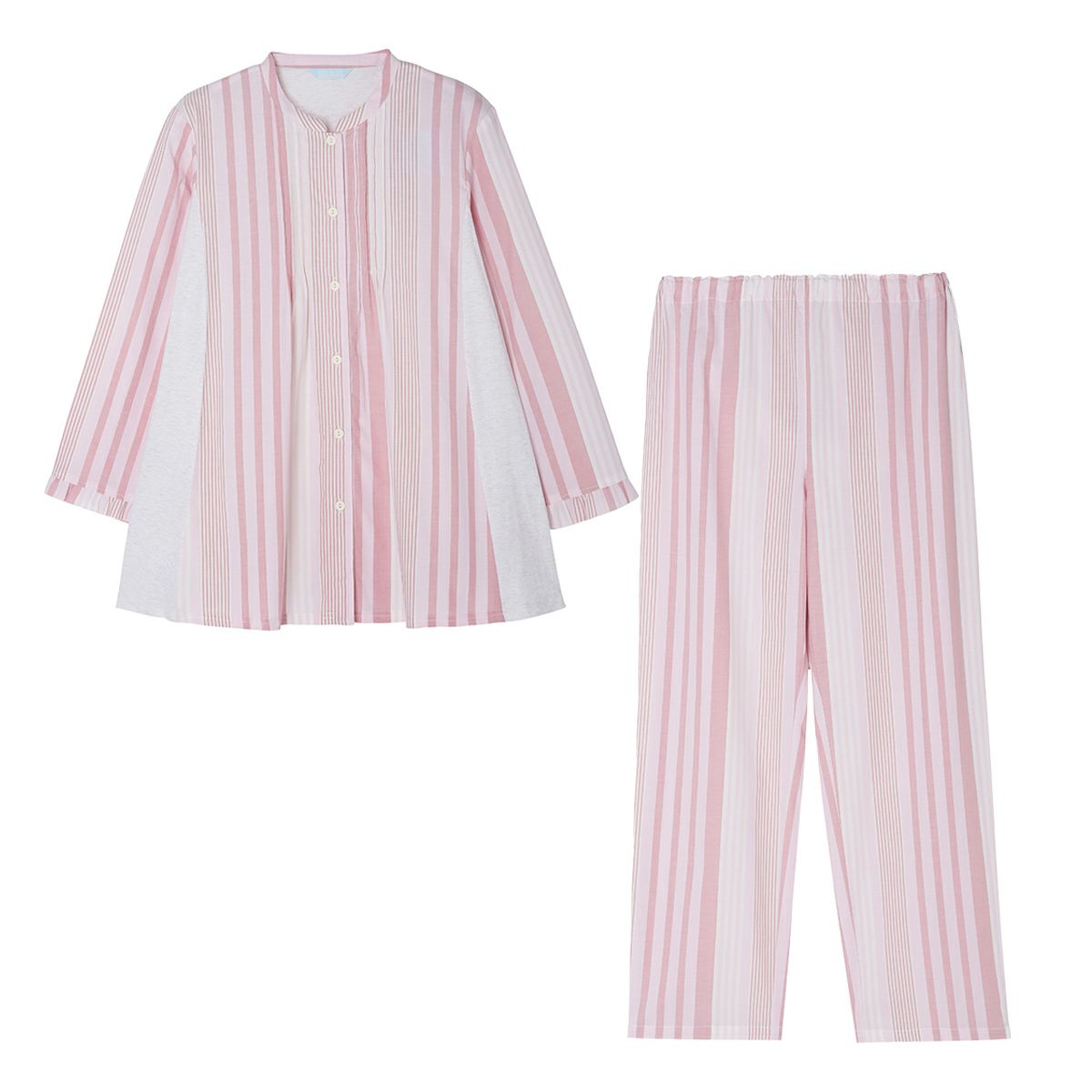 未使用品.KID BLUE ルームウェアトップス (アイボリー) KID BLUE パジャマ ルームウェア キッドブルー -オーガニック
