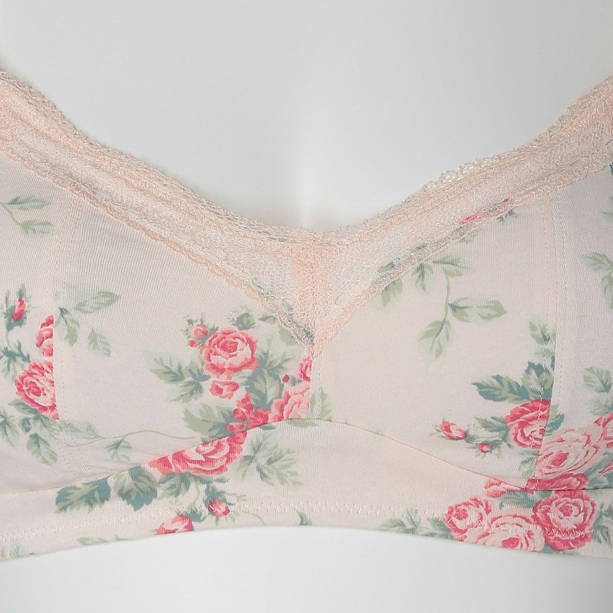 25オータムローズ[フックアイソフトブラジャー(ノンワイヤー)] | KID