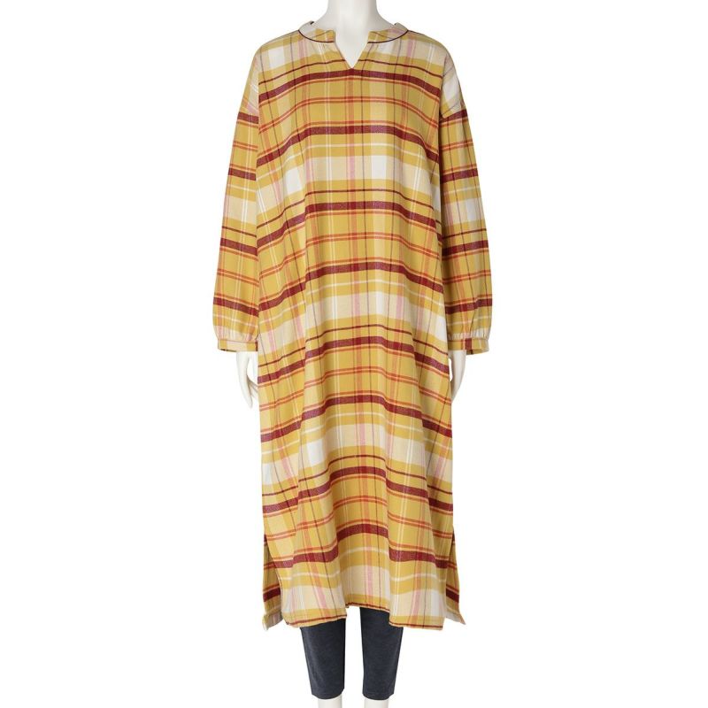 25ネルチェック[長袖ナイティ] | KID BLUE OFFICIAL ONLINE STORE