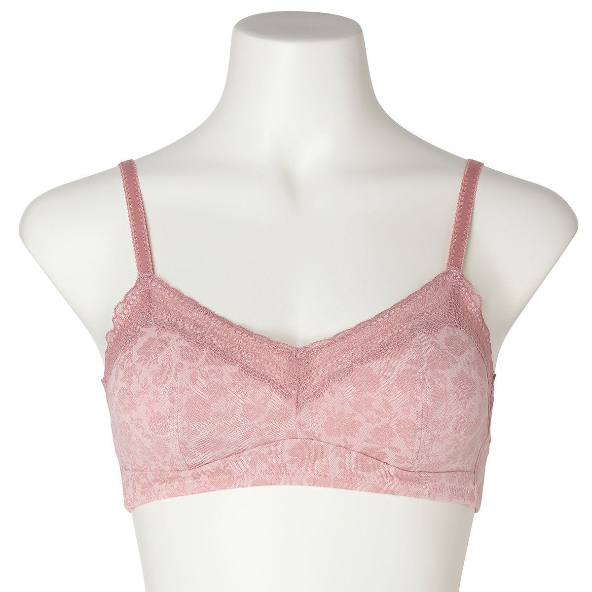 25フラワーJQ[フックアイソフトブラジャー(ノンワイヤー)] | KID BLUE