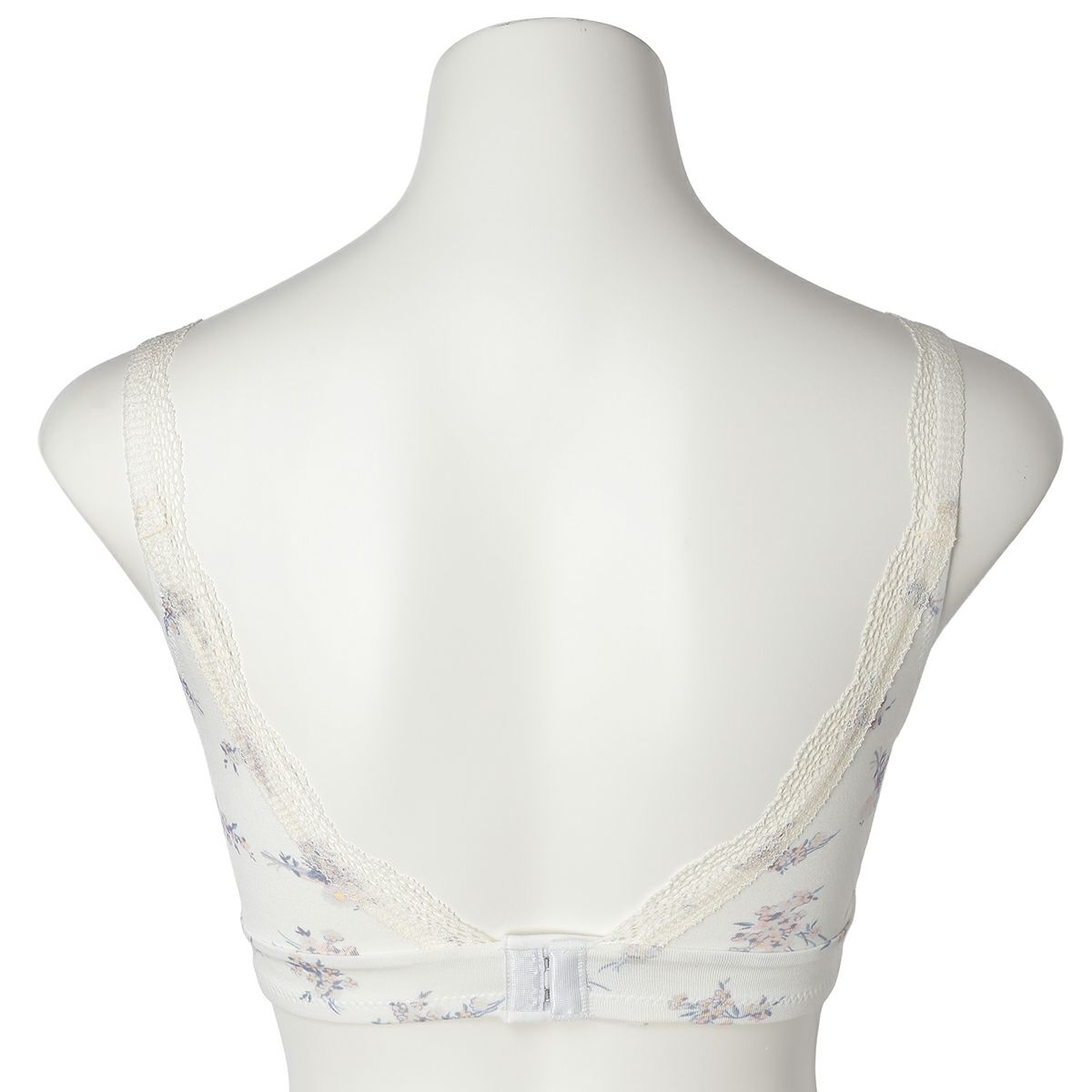 26ブリティッシュブーケ[フックアイソフトブラジャー(ノンワイヤー