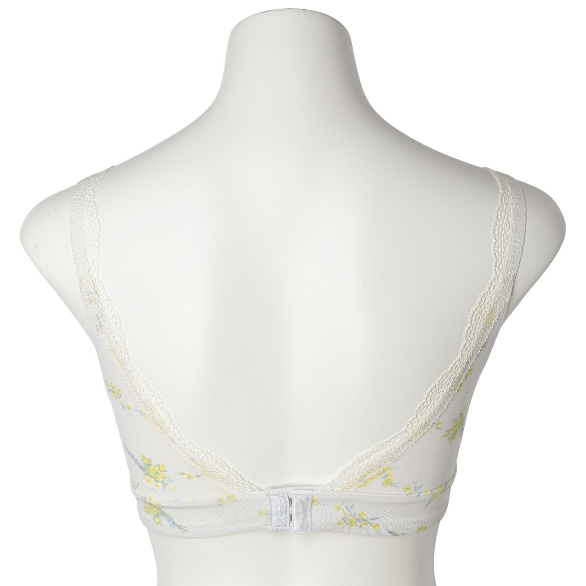 26ブリティッシュブーケ[フックアイソフトブラジャー(ノンワイヤー