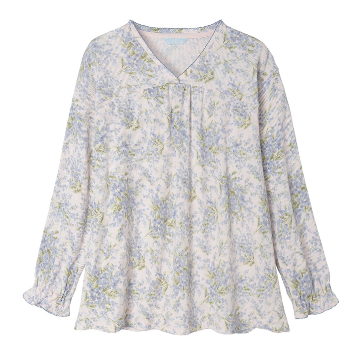 26ワッフルミモザ[長袖トップス] | KID BLUE OFFICIAL ONLINE STORE
